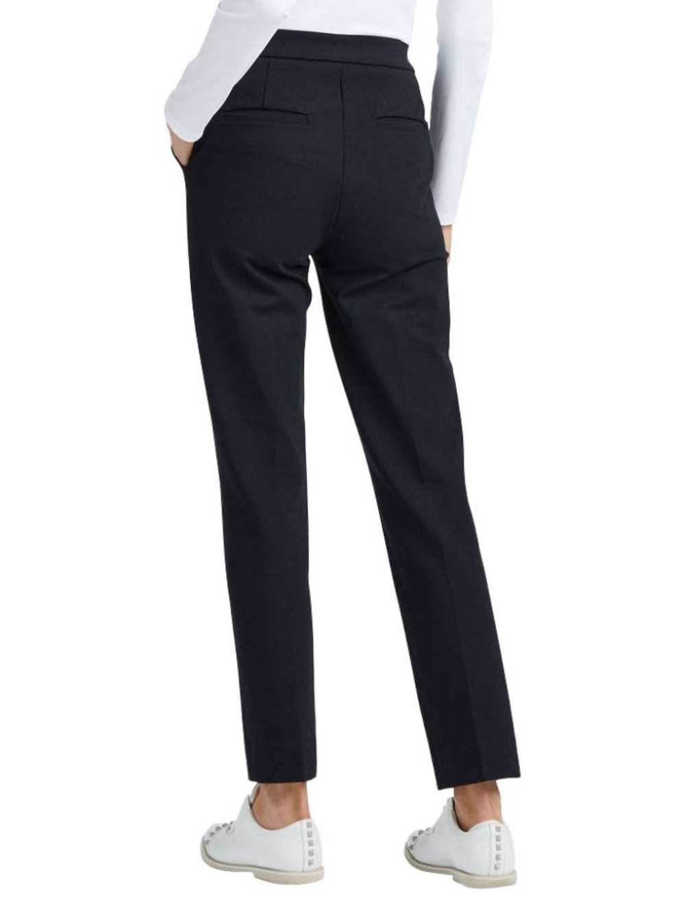 G/FORE Double Knit Cigarette Leg High Rise Golf Pants ONYX BLACK - Size 4 Women